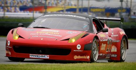 Ferrari 458 Italia Grand Am Daytona International Speedway testy